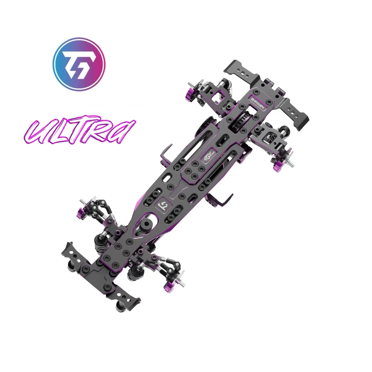 TG Super TGS Ultra RACING RWD Rear Drive Drift Racing RC Car Frame 1/24 1/28 Remote Control ( Assembled  version)