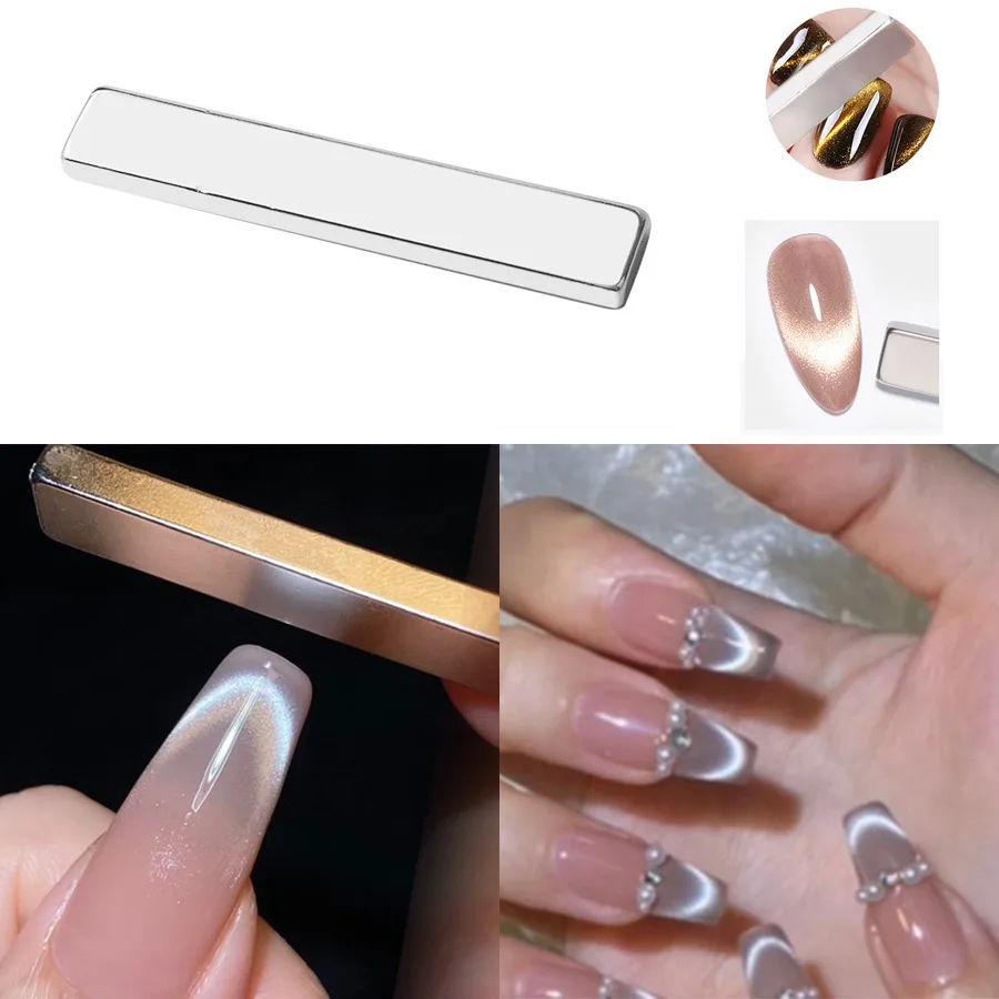 1pc zylindrischer Magnets tift 5d Nail Art UV-Gel Katzenauge Effekt Maniküre-Werkzeug Multifunktions-DIY-Magnet für Gel-Lack