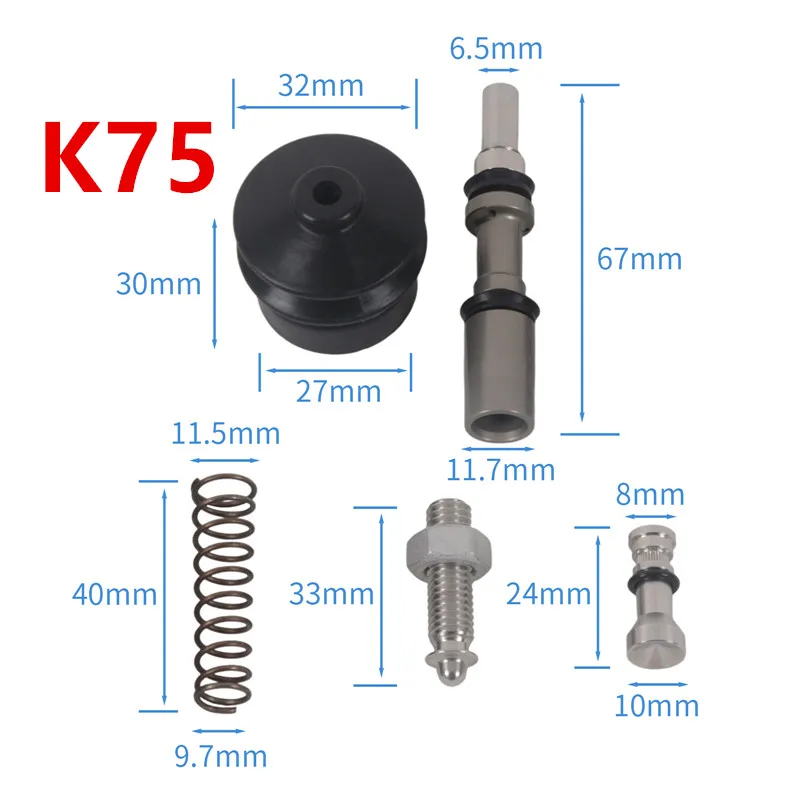 Cafe Racer K Serie For BMW K75 K75RT K75S Motorcycle Rear Bake Master Cylinder Rebuild Kit 12MM