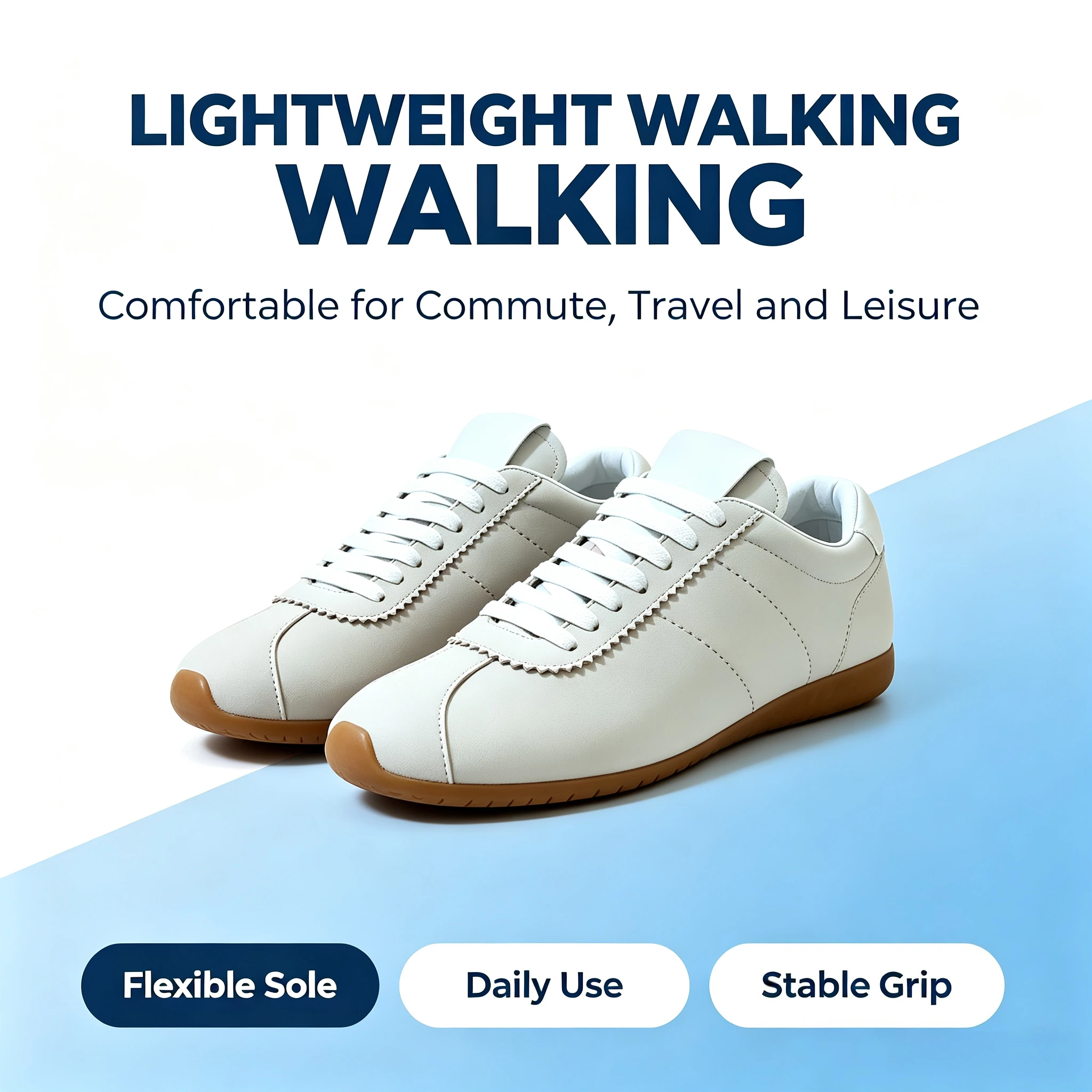 Luxury Women's Sneakers, Outdoor Casual Running Shoes, Breathable and Comfortable, Made of Calfskin, Perfect Summer Gift view 5