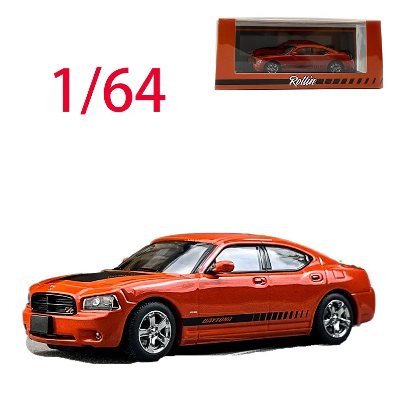 

Rollin Diecast масштаб 1/64 Dodge Charger, модель автомобиля из сплава, Dodge Charger NYPD 2008, игровые транспортные средства, игрушки для мальчиков, оригинальная коробка