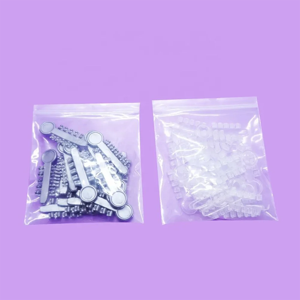 Denxy A+Qualiy Ortho Rotation Wedges High Elastic Dental Bracket Orthodontic Brace Teeth Whitening Transparent clear silver