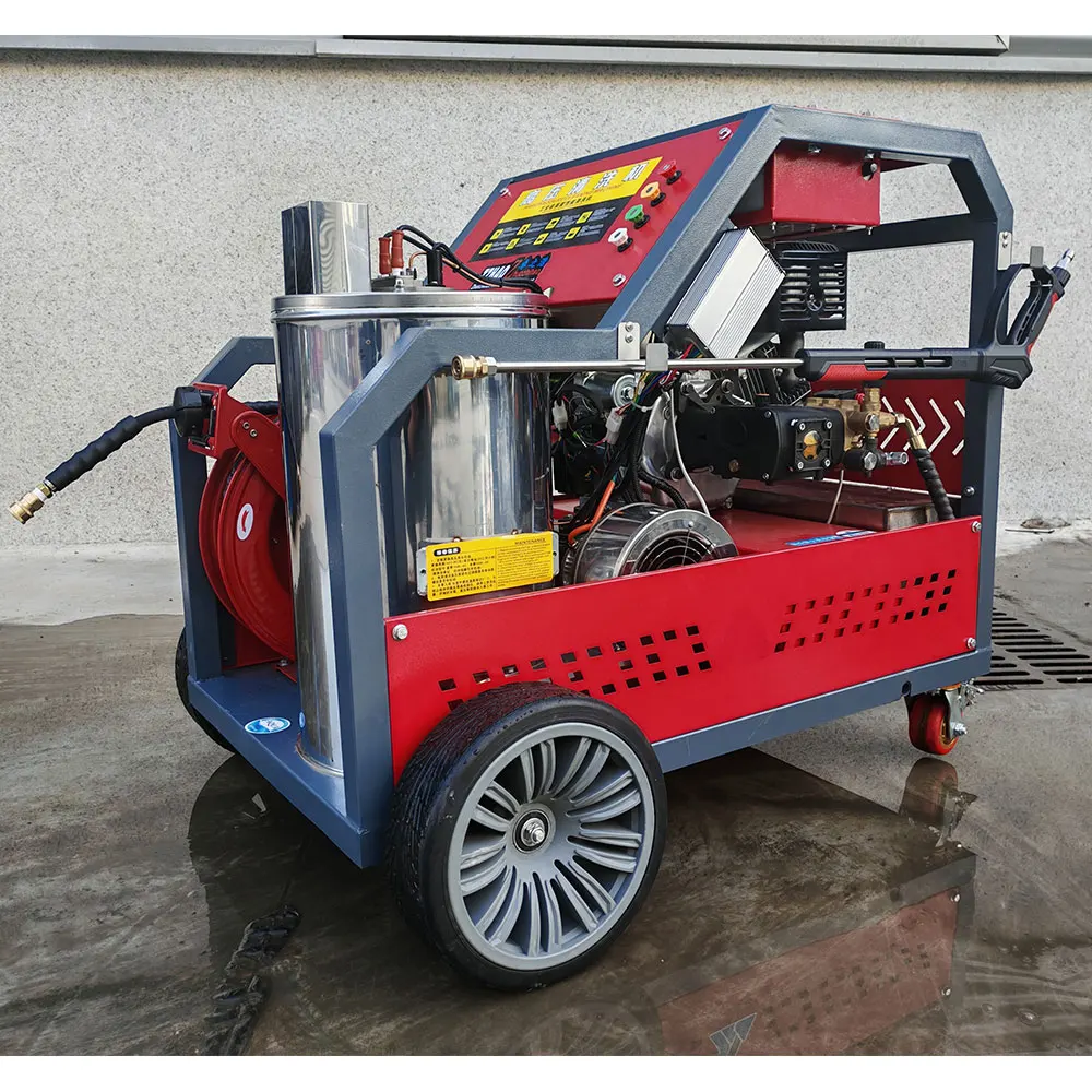 Cold and Hot High Pressure Hot Water Washer Hot Water Pressure Washer Machine for Narrow Roads