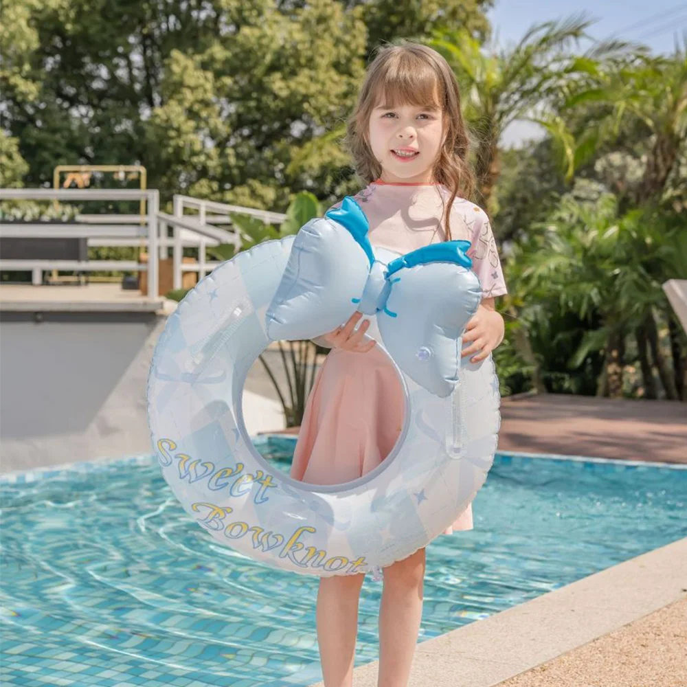 ROOXIN Water Play Tube Swim Seat Inflatable Swimming Ring Tube Swim Circle Pool Float Summer Beach Party Pool Party