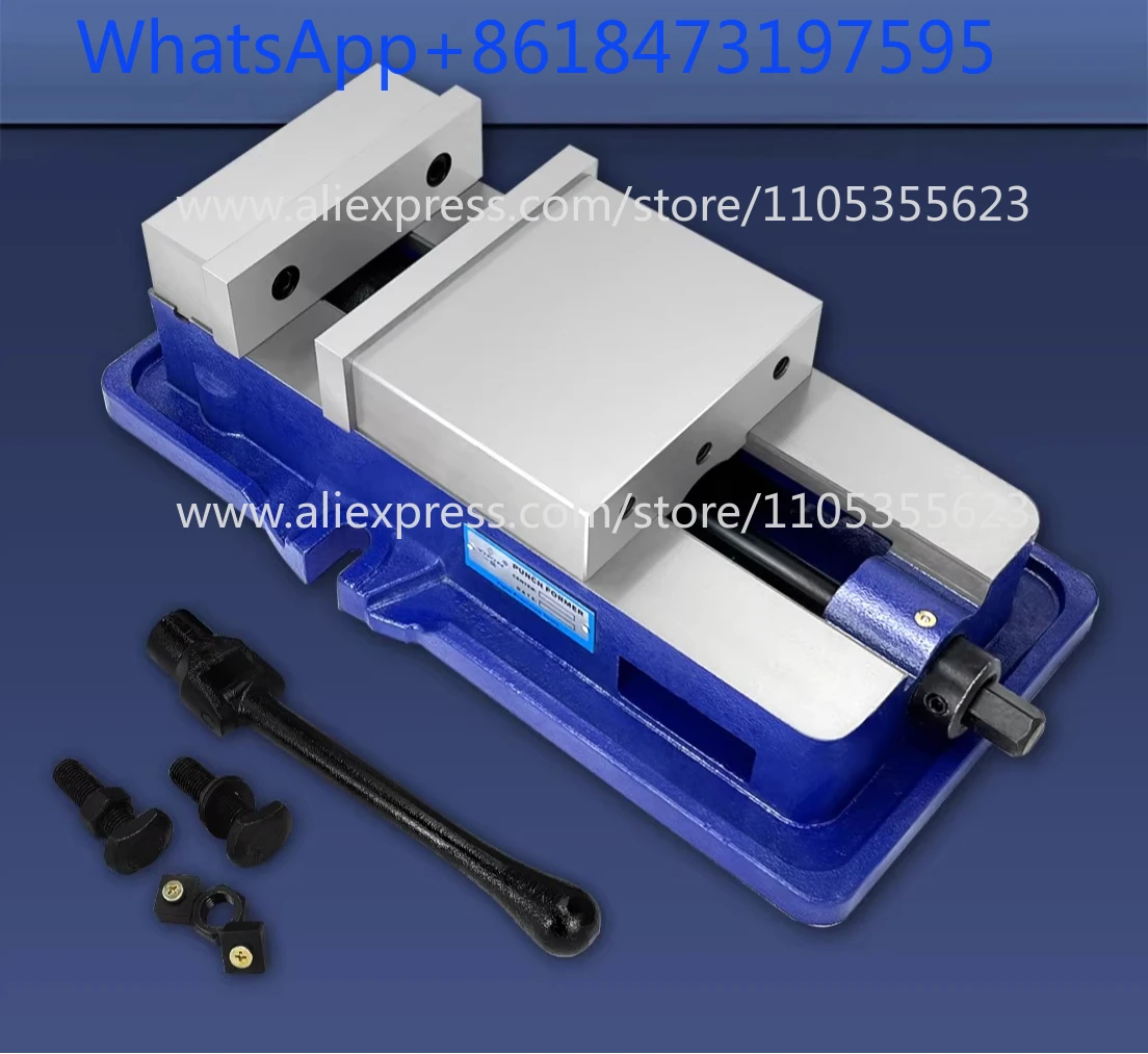 Fixed Vise Precision Guide Bar Flat Mouth Machine CNC Machining Vise 68 Inch Heavy Duty Milling Machine Fixture