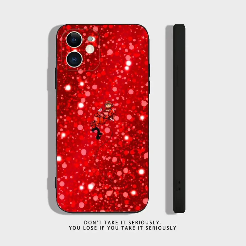 Ryan G-Gosling P-Project H-Hail Mary For iPhone 17,16,15,14,13,12,11,Pro,X,XS,Max,XR,Plus,Mini Soft Silicone Phone Case Black