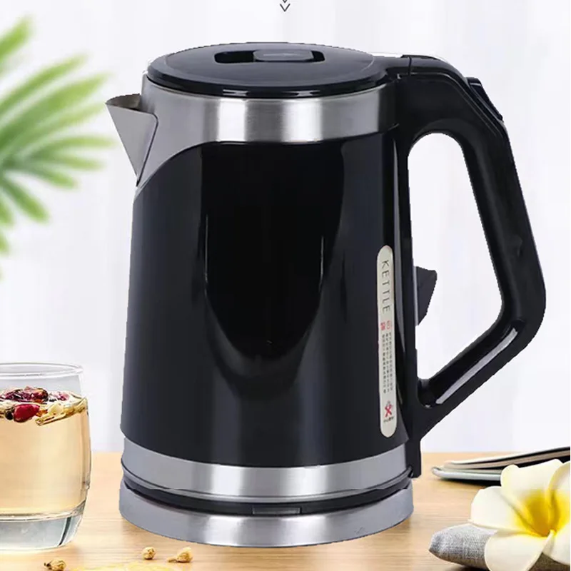 

2L Electric Kettle,110V1000W,220V1500-1700W,Quickly Boiling Water,Automatic Power-Off,Double Scalding Protection,Food Grade 304