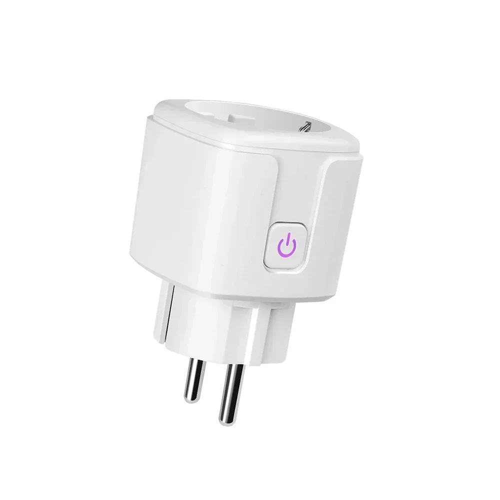 Home Assistant Zigbee EU Smart Plug 20A/16A Smart Socket met Power Monitoring Timing Functie APP Controle Werkt met Alexa Z2M - afbeelding 2