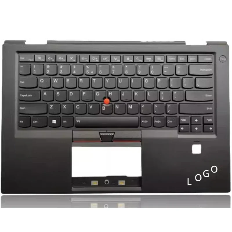 Imagem -03 - Laptop Lcd Tampa Traseira Moldura Frontal Palmrest Superior Base Case Inferior Dobradiças do Teclado Thinkpad x1 Gen Carbono 2023 Novo