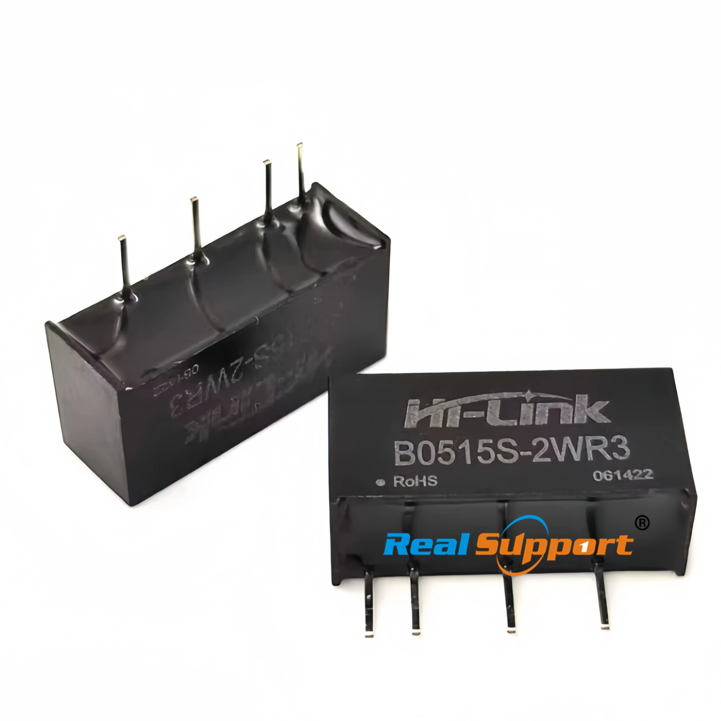 Small Size B0515S-2WR3 5V to 15V 133mA 2W Single Output DC DC converter Power Module 90% Efficiency B0515S-2W for smart home