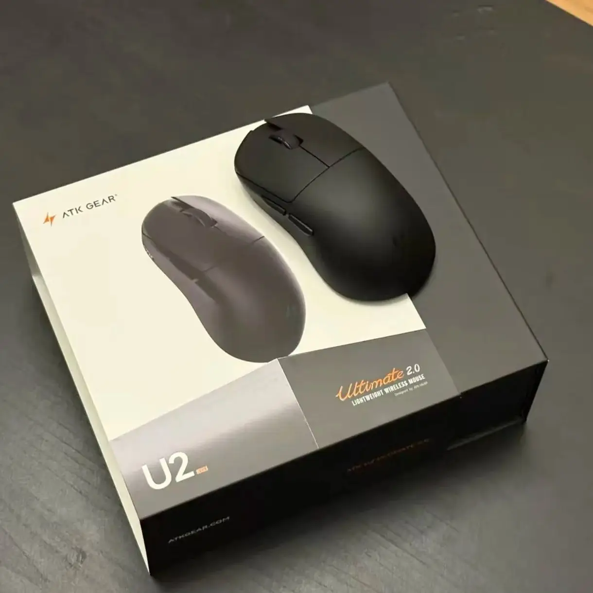 

ATK Blazing Sky U2V2 2.4G Wireless Mouse Lightweight Ergonomics 8000Hz Super Performance E-sports Gaming Office Business Mouse