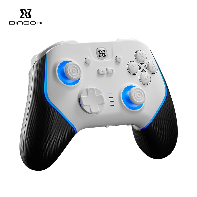 

BINBOK Ultra Pro Switch controller for Nintendo Switch/OLED/PC/iOS/macOS with Hall Effect sensitive Joysticks Mechanical button