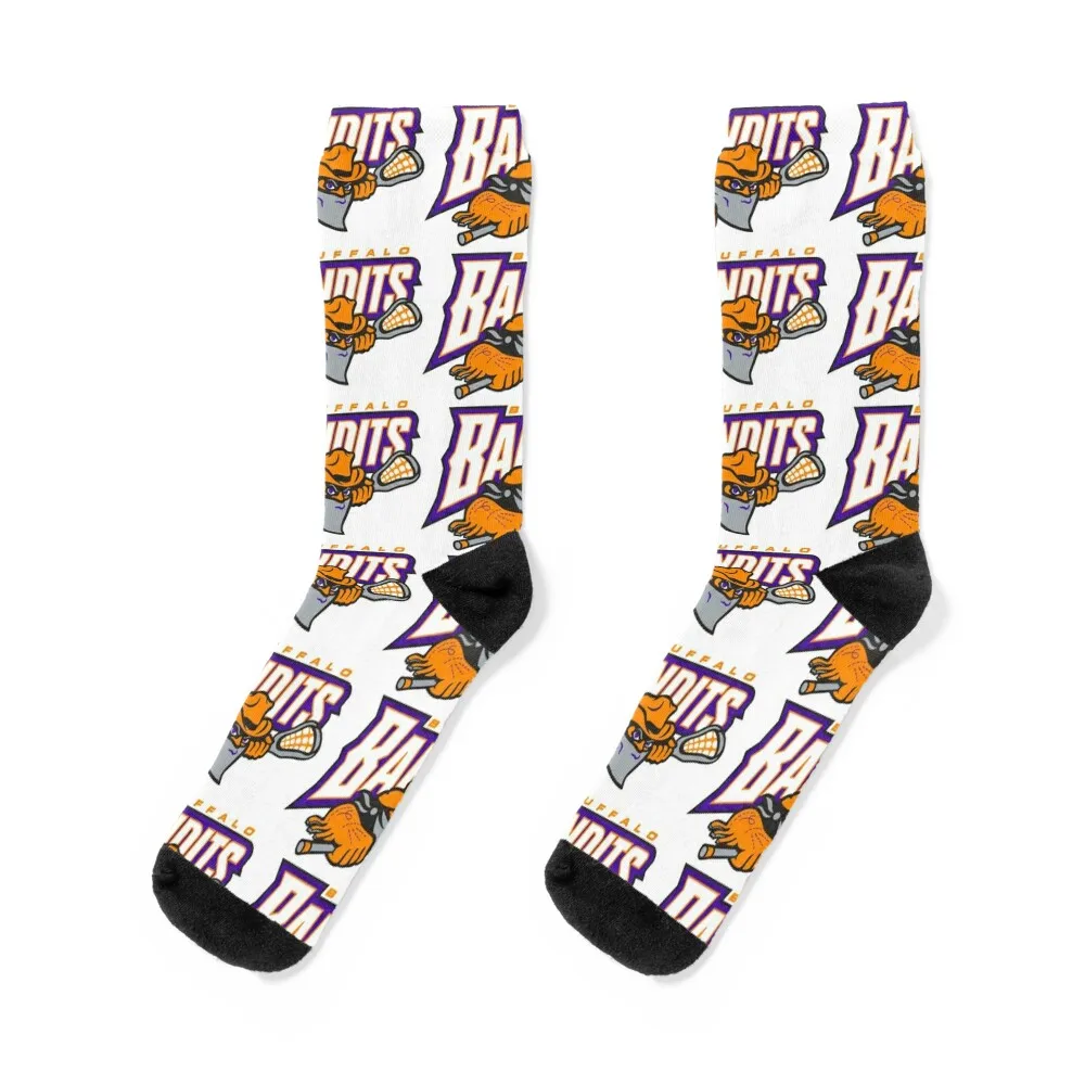 Buffalo Bandits Logo Design Socks kids Stockings happy Luxury Woman Socks Men's