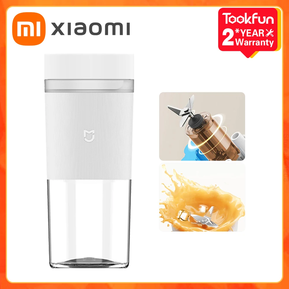 XIAOMI MIJIA Portable Juicer Cup 2 Mixer Electric Mini Crushed ice Blender Fruit Vegetables Quick Juicing Kitchen Food Processor