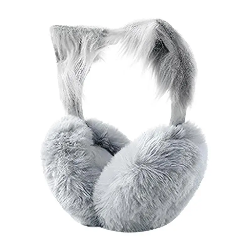 

R1WE Наушники в виде котенка для женщин и девочек, мягкая флисовая подкладка, регулируемые зимние чехлы для ушей для на открытом