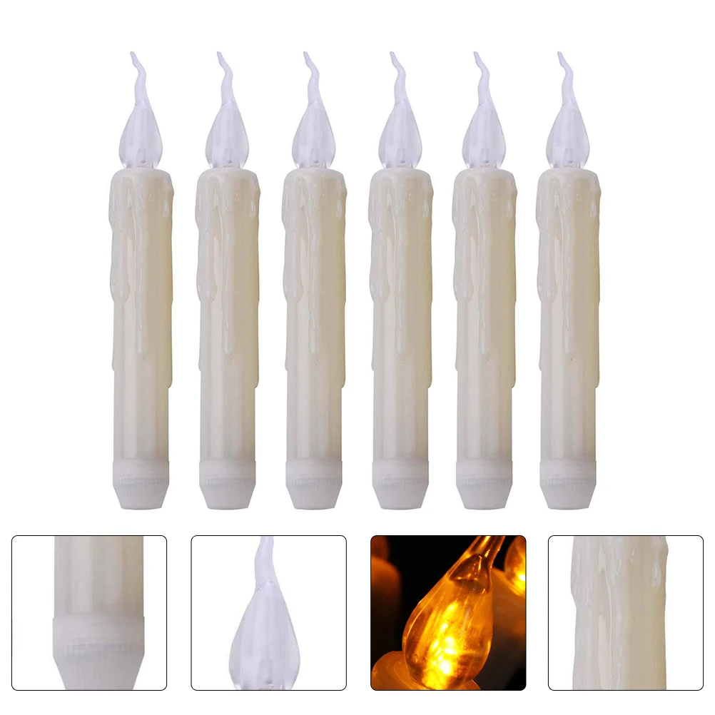 

6pcs Christmas Desktop Light Decorations Luminous Modeling Lamps For Home Party Bar Decor Xmas Gifts Choices