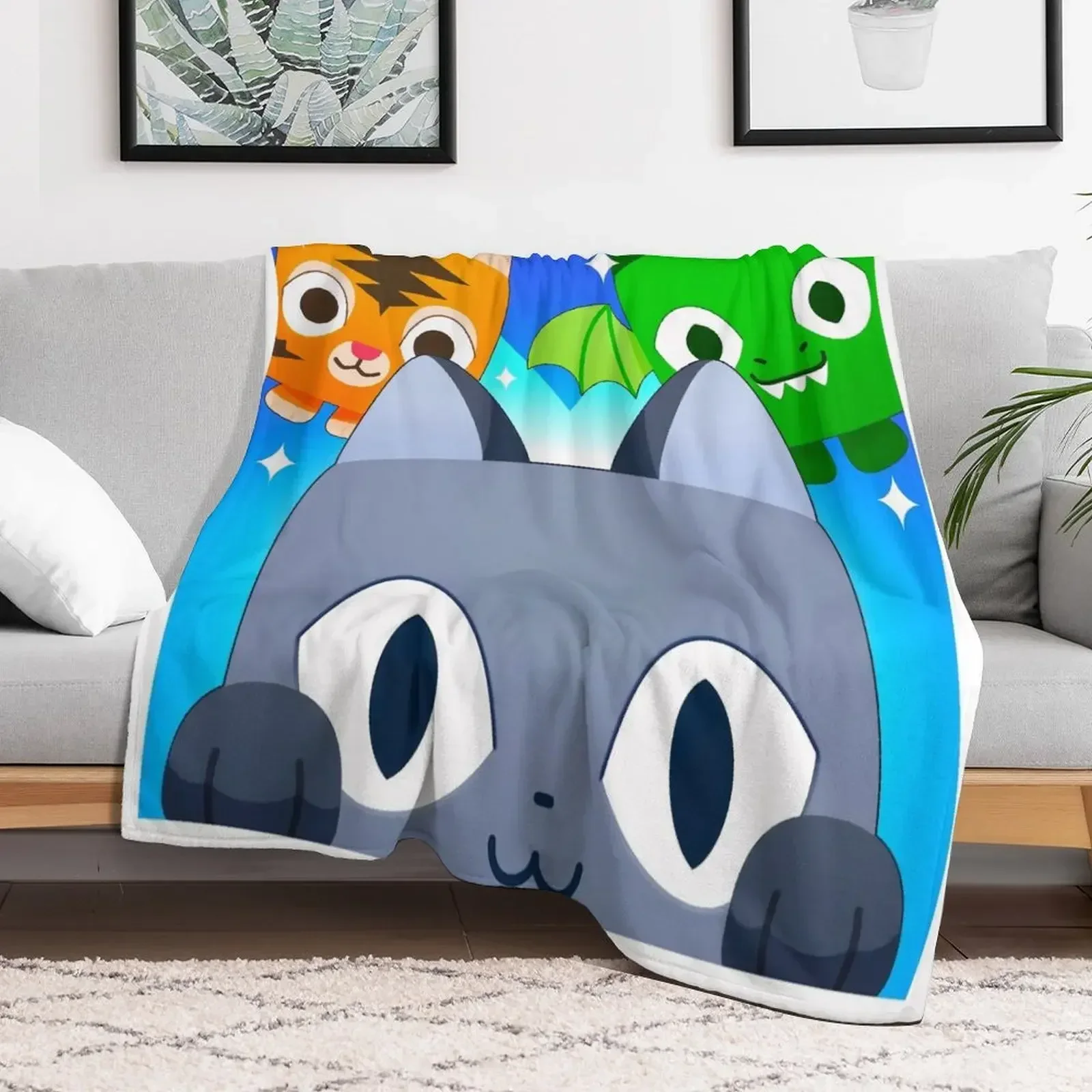 Pet simulator X codes | Cool Cats Throw Blanket Soft Big Baby Soft blankets ands Blankets