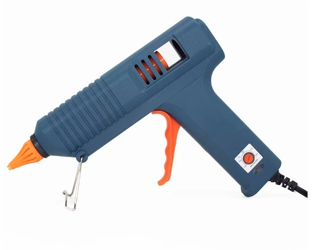 150W Hot Melt Glue Gun with Temperature Control for Home DIY Industrial Manufacture Use 11mm Glue Sticks Pure copper nozzle