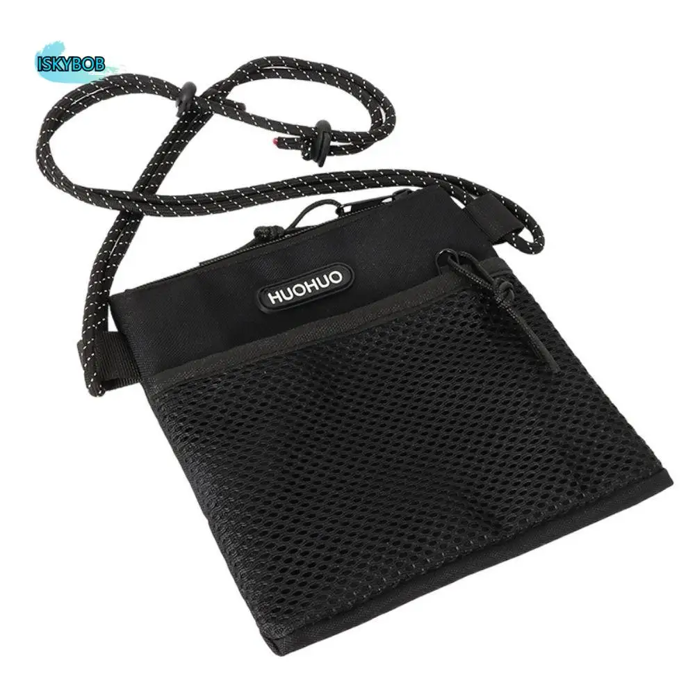 

Letter Oxford Small Message Bag Large Capacity Ins Style Mesh Shoulder Bag Crossbody Bag Coin Purse Simple Phone Bag Shoopping