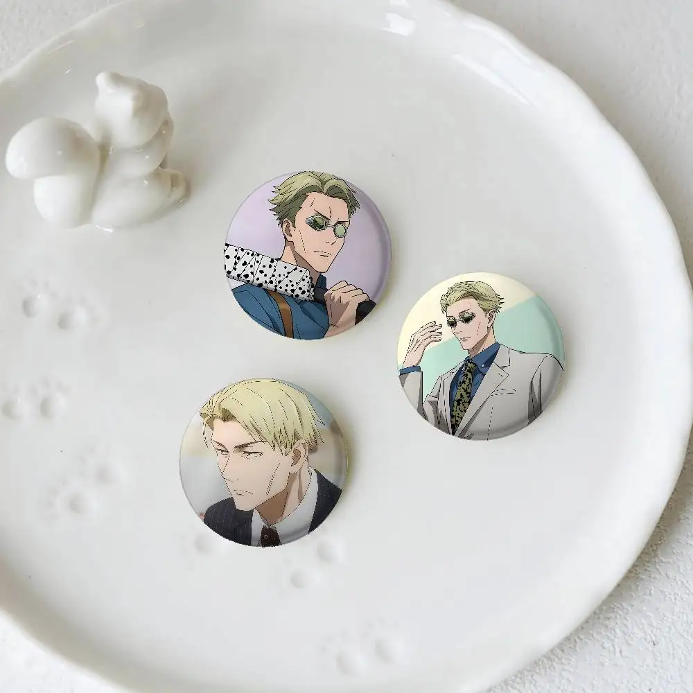 Anime Kento Nanami Creative Tinplate Quote Badges Clothes Backpack Accessories Gift for Kids Friends