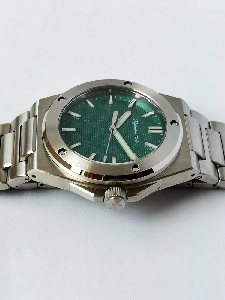 Luxe Ingenieur Horloge Mannen 40Mm Mysterieuze Code Sport Quartz Polshorloges Vh31 Sweep Tweede Movt Hommage Topmerk Lichtgevende Klok