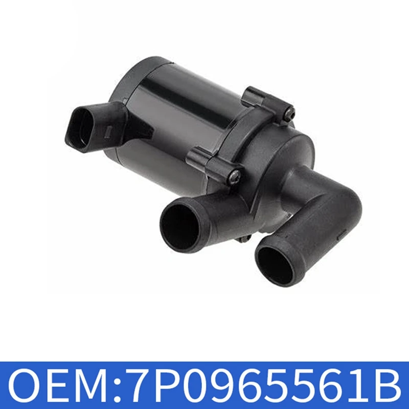 1 PCS 7P0965561B Additional Auxiliary Cooling Water Pump Black Plastic For  Q7 4.2 For Amarok CAMP TOUA 4.2 VW Touareg 7L