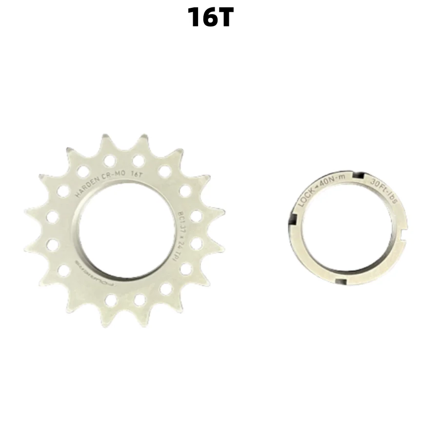 FOURIERS FIXED GEAR Flywheel Teeth ,Single speed rear flywheel,Designed for cassette HUB quick single speed conversion ,13-23T