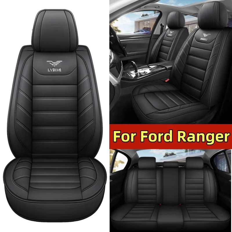 

For Ford Ranger Car seat cover artificial leather soft full wrap waterproof wear-resistant seat cover