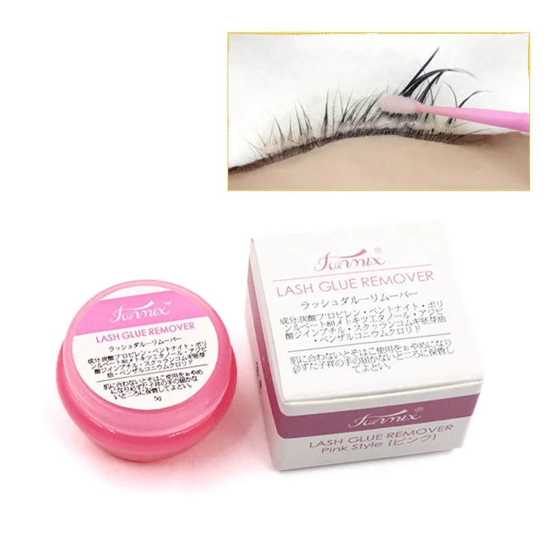 1PCS Import New 5g Proffesional Eyelash Extension Glue Remover Cream For Lashes Remover Makeup Tools