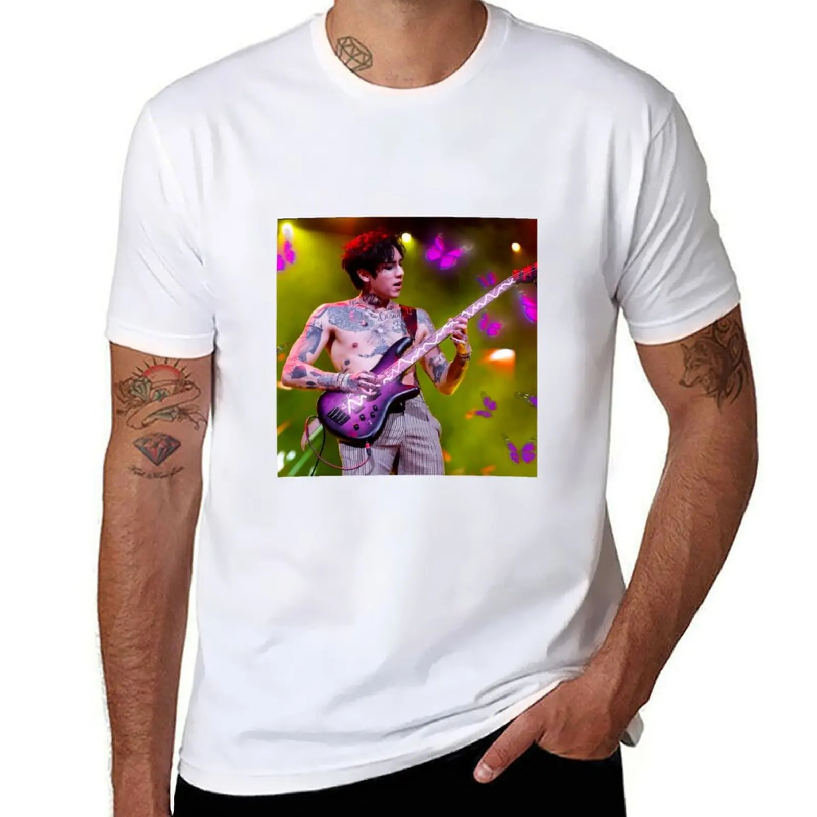 

DPR IAN Violet Crazy Inspired Art T-Shirt anime tshirt mens graphic t shirts T-Shirt