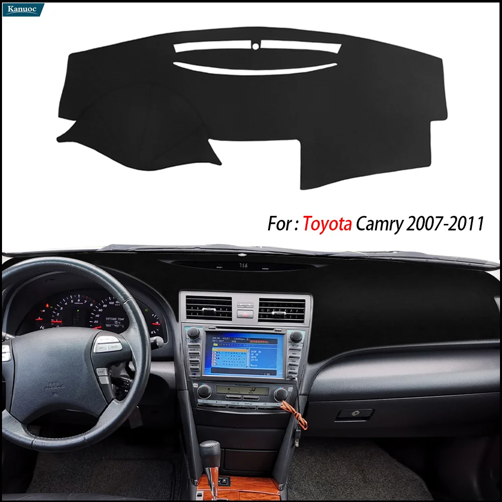

Car Dashboard Protector Pad Anti-Slip UV & Heat Resistant For Toyota Camry 2007-2011