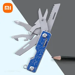 Xiaomi SwissTech 9-in-1 Multi-function Box Opener Scissors Screwdriver Pocket Knife Portable Pliers Outdoor Knife Camping Tools