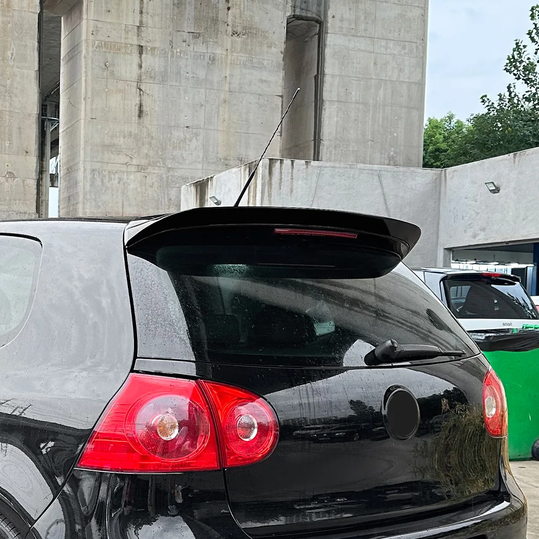 

Suitable For Volkswagen Golf 5 High 5 Golf MK5 GTI R32 Top Wing Tail Spoiler Exterior Modification