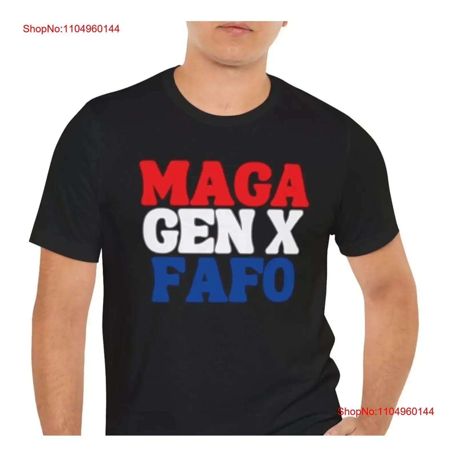 

Футболка MAGA Gen X FAFO, Республиканский политический мем, винтажная стираная мягкая футболка с рисунком, стильная, дышащая, повседневная, модная, универсальная