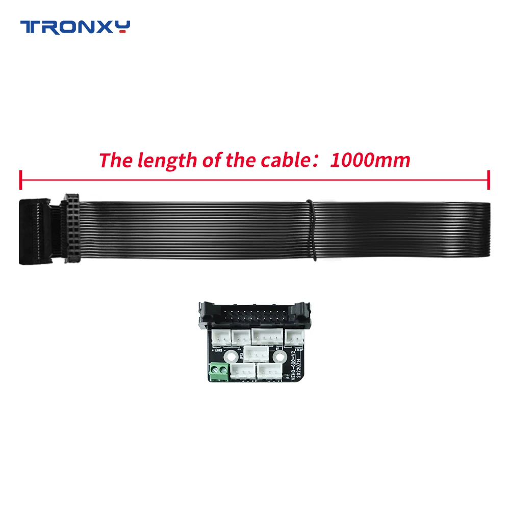 Аксессуары для 3D-принтеров Tronxy X5SA X5SA 400 Кабели соединительных пластин 1,0 м 1,2 м 1,3 м 3,0 PIN-кабель Деталь 3D-принтера