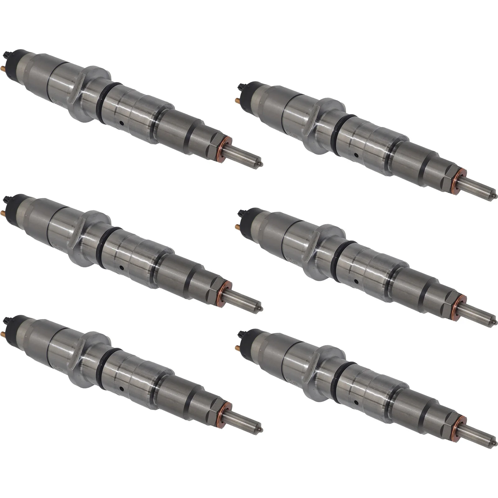 

6PCS Fuel Injection 0445120199 Compatible for Dongfeng DFL-3251AXA EURO3 Vehicles