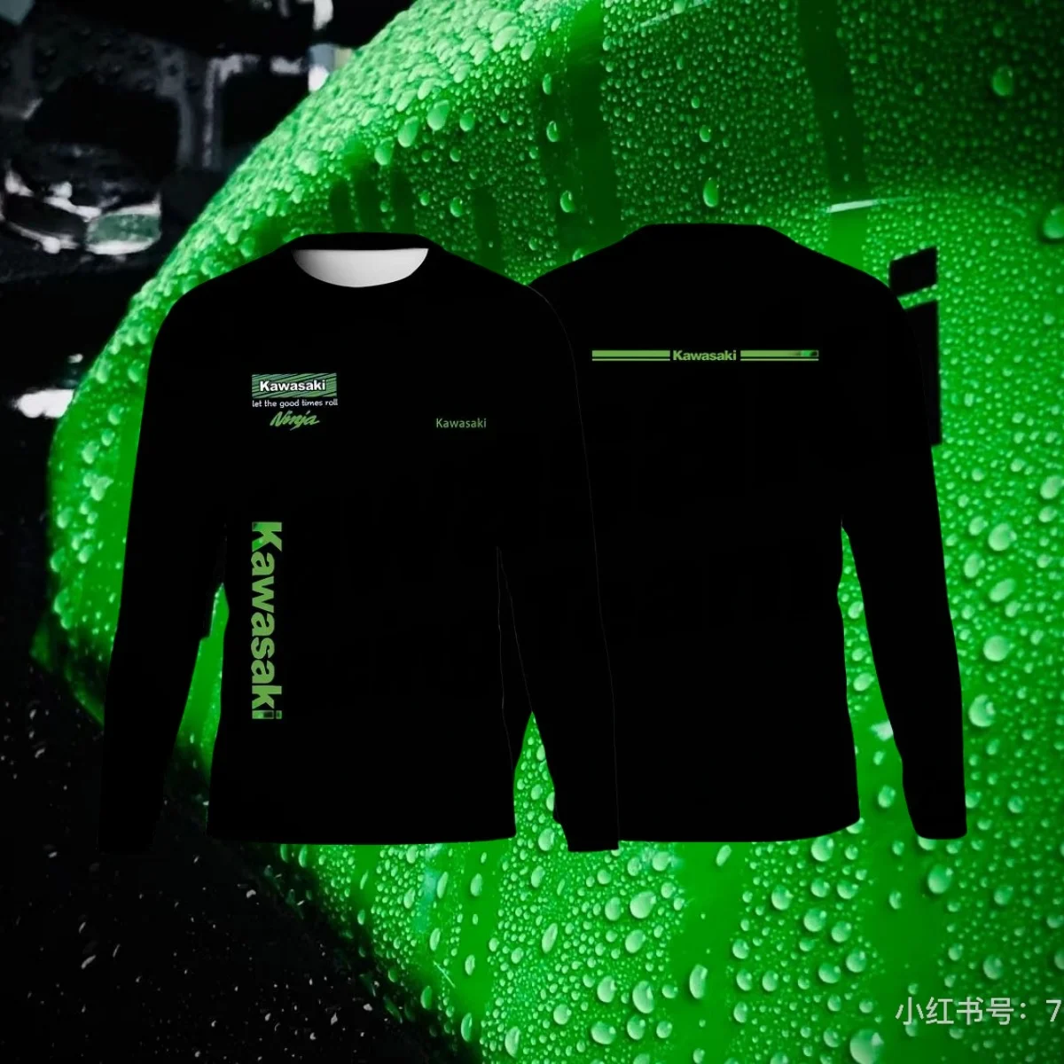 

Джерси Kawasaki для бездорожья, эндуро, для мотокросса, BMX, скоростной спуск, велосипедная футболка для мужчин, длинная велосипедная рубашка из джерси Mtb