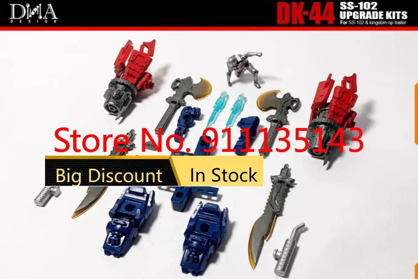 

ДНК дизайнерское оружие DK-44 DK44, обновленные комплекты, Вторая версия 2024 без бонусной части