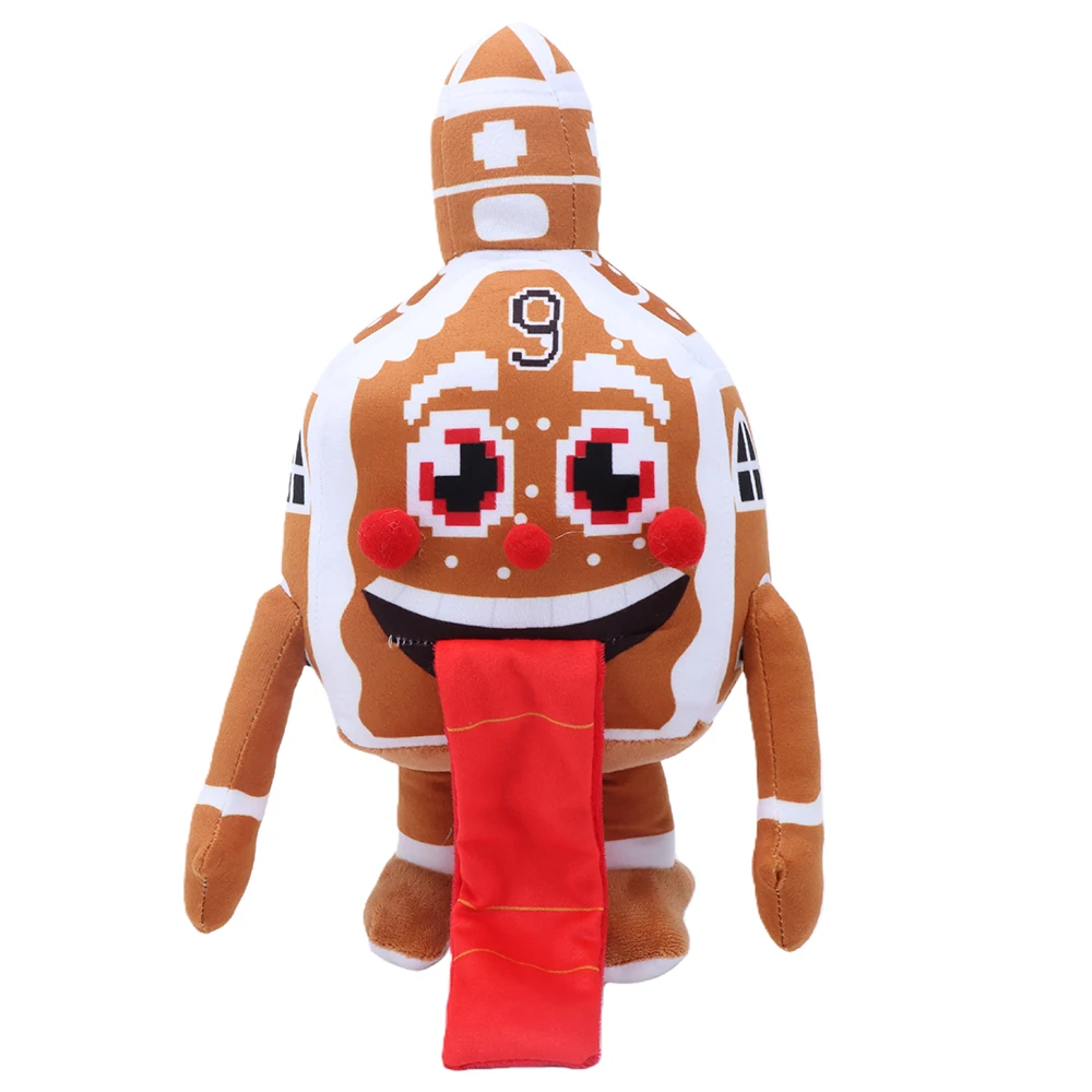 STEAL A BRAINROT Spooky Lucky Block Pumpkin Plush Toys Game Surrounding Square Gift Box Toy Soft House No. 9 Toys for Kids Gifts