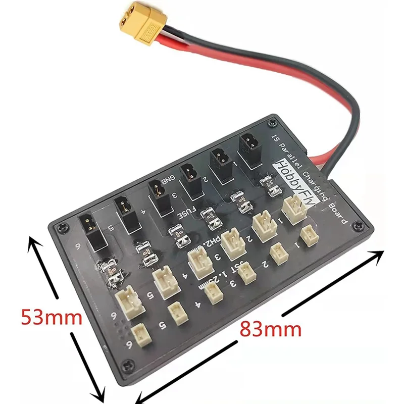 La scheda di ricarica parallela della batteria serie 1S 6 protezioni per cortocircuito integrate supporta la maggior parte dei caricabatterie per