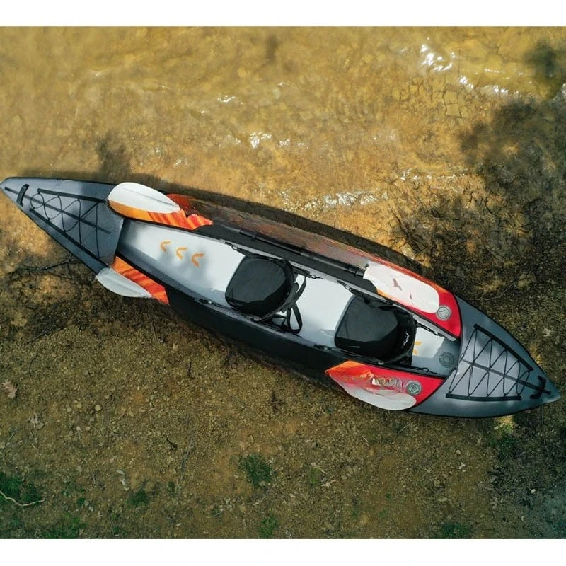 Kayak de canoa doble individual para surfear inflable