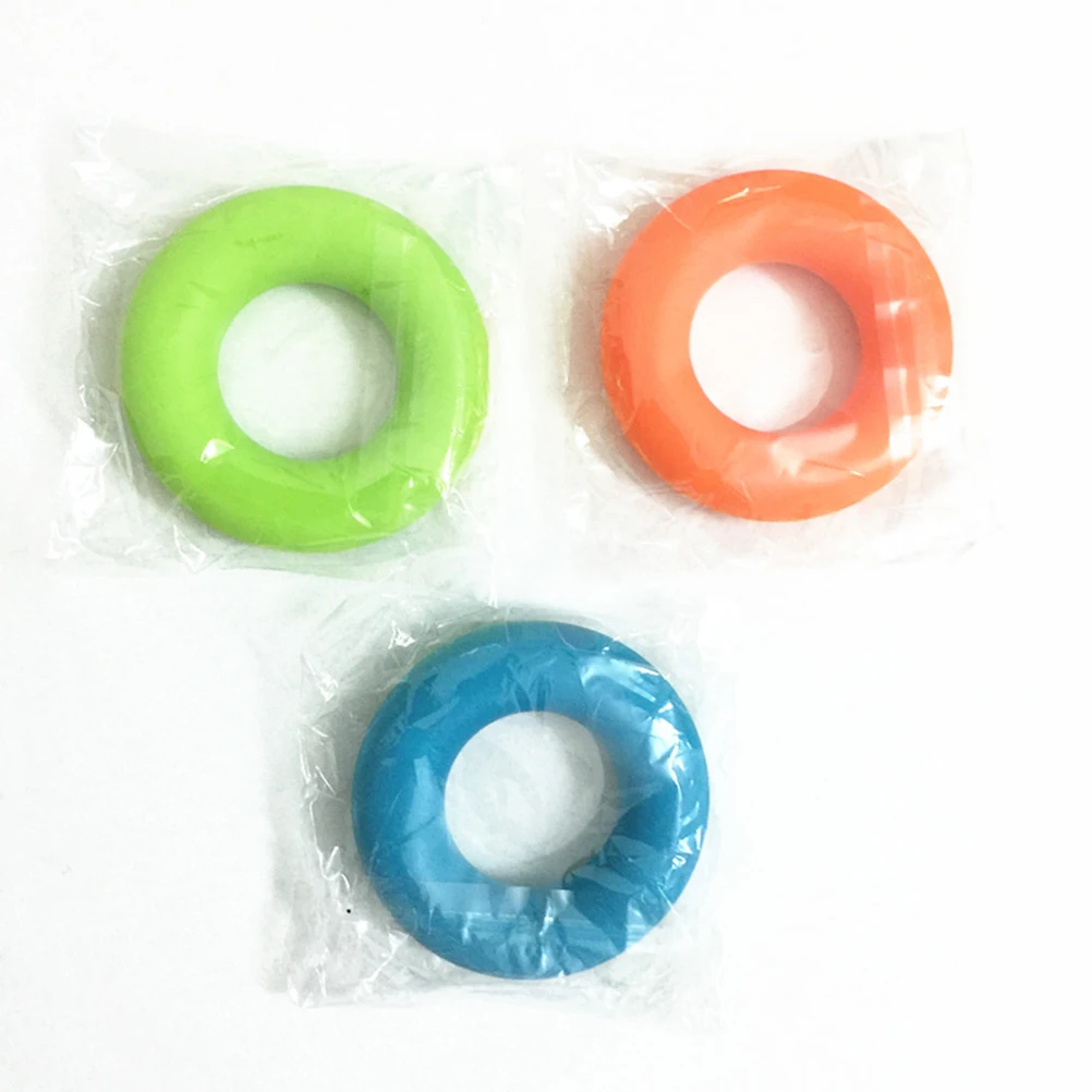 

3 PCS Grip Circle Hand Finger Forearm Wrist Exerciser Strength Trainer