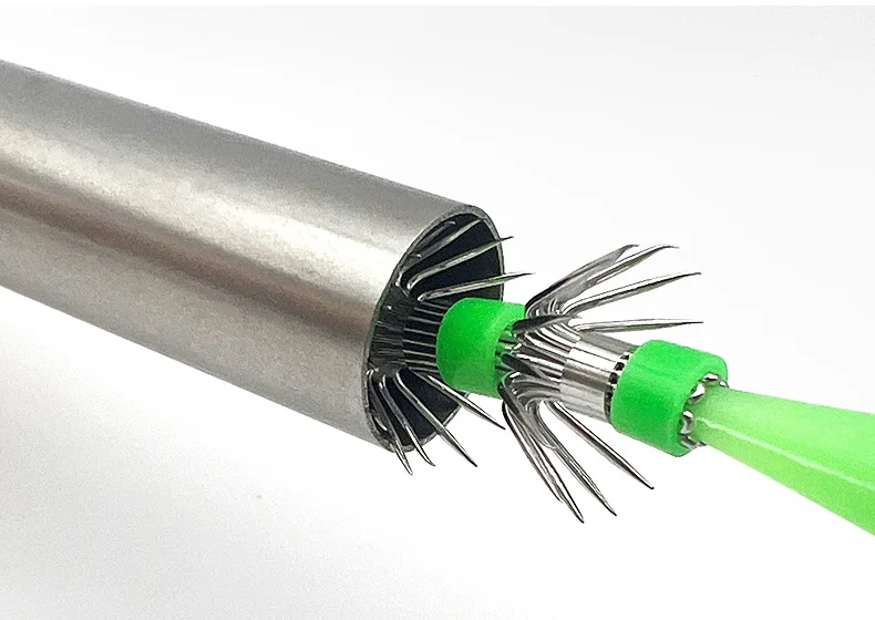 ShareShark Multifunktionales Tintenfisch-Jig-Haken-Korrekturwerkzeug Edelstahl-Tintenfisch-Entblutungsnadel für Tintenfisch-Jig-Angeln im Salzwasser – Detail 6