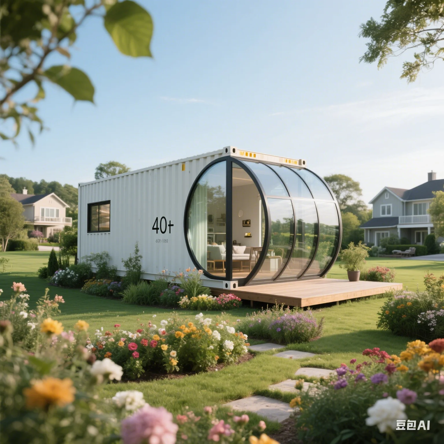 Prefab Shipping Container House Stainless Steel Living Container House  Home  Villa   Office  Hotel