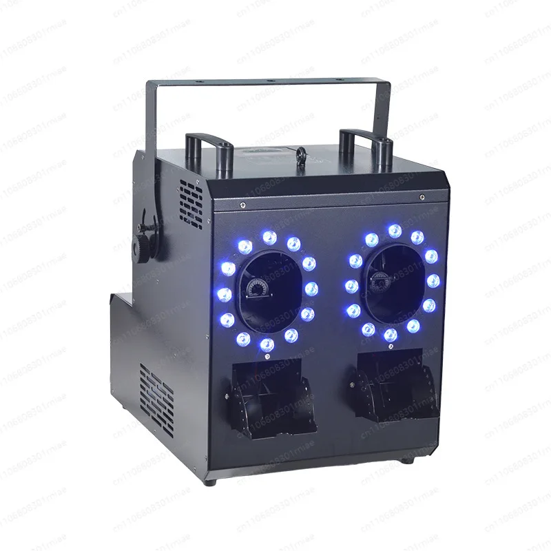Stage dedicated performance Wedding props Large bubble blowing machine LED four-hole smoke bubble machine Smoke bubble machine
