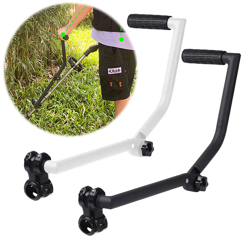 

Ручка Weedeater с регулируемым углом, садовая прополка, ручка газонокосилки, эргономичная ручка триммера для ухода за газоном и ландшафтного дизайна