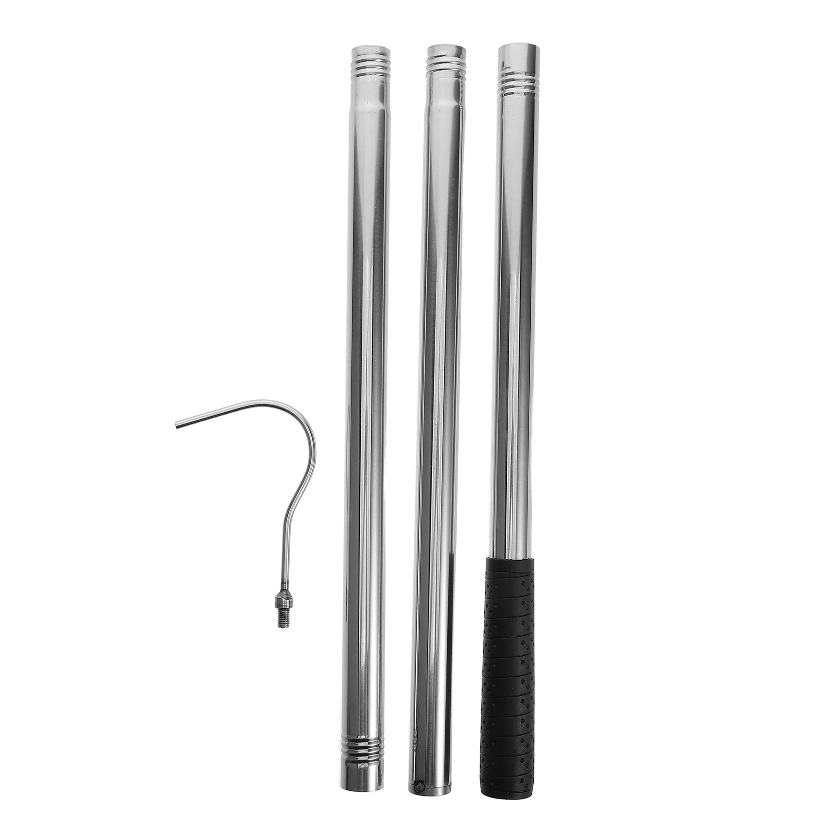 

Stair Pull Rod Hook Adjustable Length Heavy Duty Ceiling Mount Ladder Hooks Window Attic Stairs Down Storage Solution Gardening