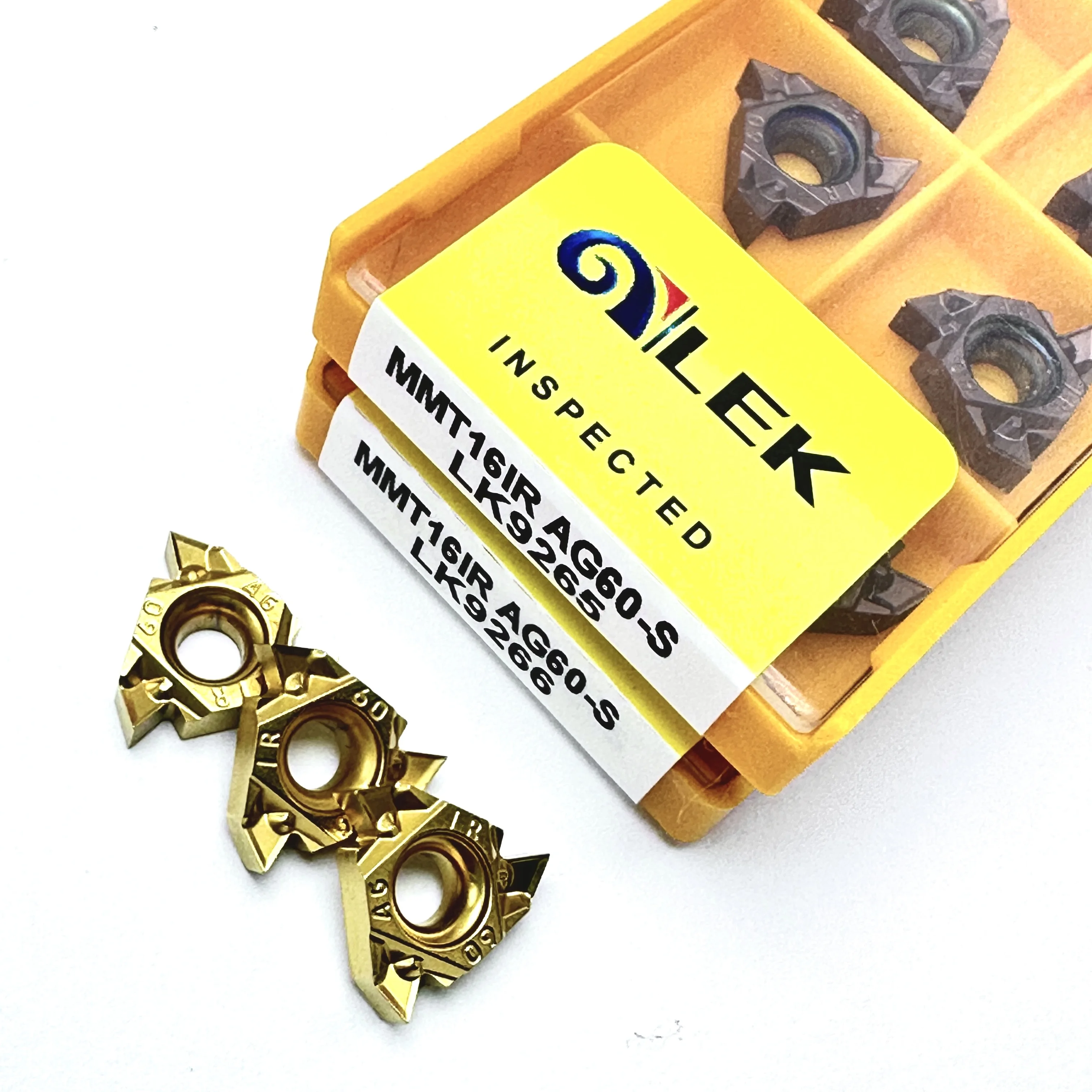 MMT16ER AG60-S MMT16IR AG60-S filetage tournant insert haute qualité tournant insérer CNC carbure tour outil traitement de l'acier