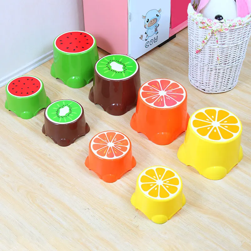 Baby Plastic Chair Baby Fruit Stool Stackable Child Stool Kids' Chair For Kindergarten