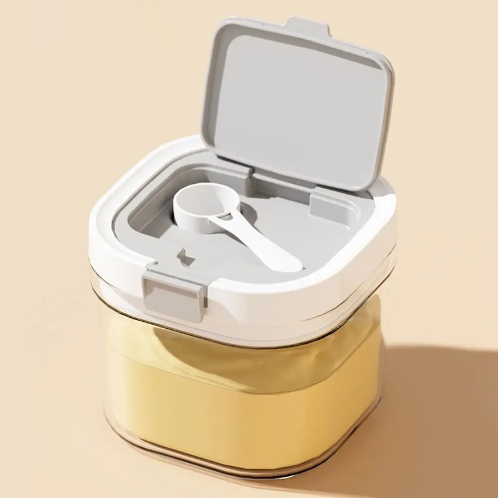 

with Scoop Milk Powder Storage Container UV-Resistant Reusable Food Sealed Box Moisture-proof Food Grade